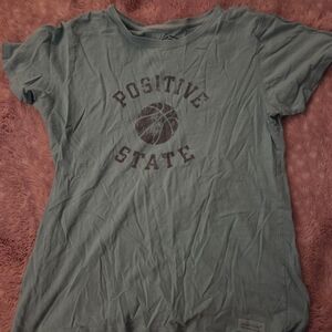 Life Is Good Women's Teal Positive State Tee